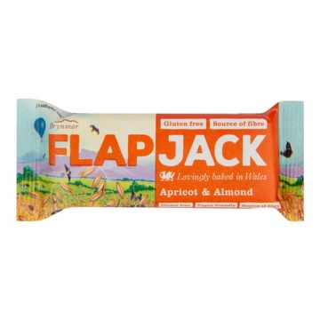 Flapjack ovesný meruňka mandle 80g Brynmor